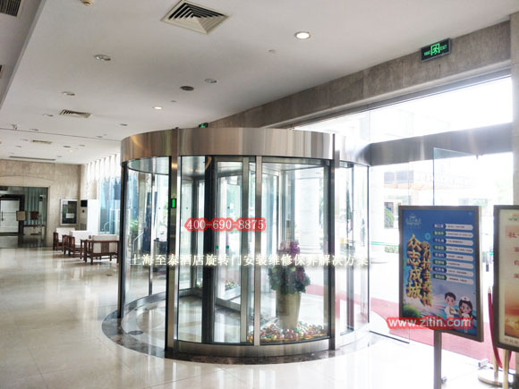上海酒店旋转门安装维修至泰服务中心12
